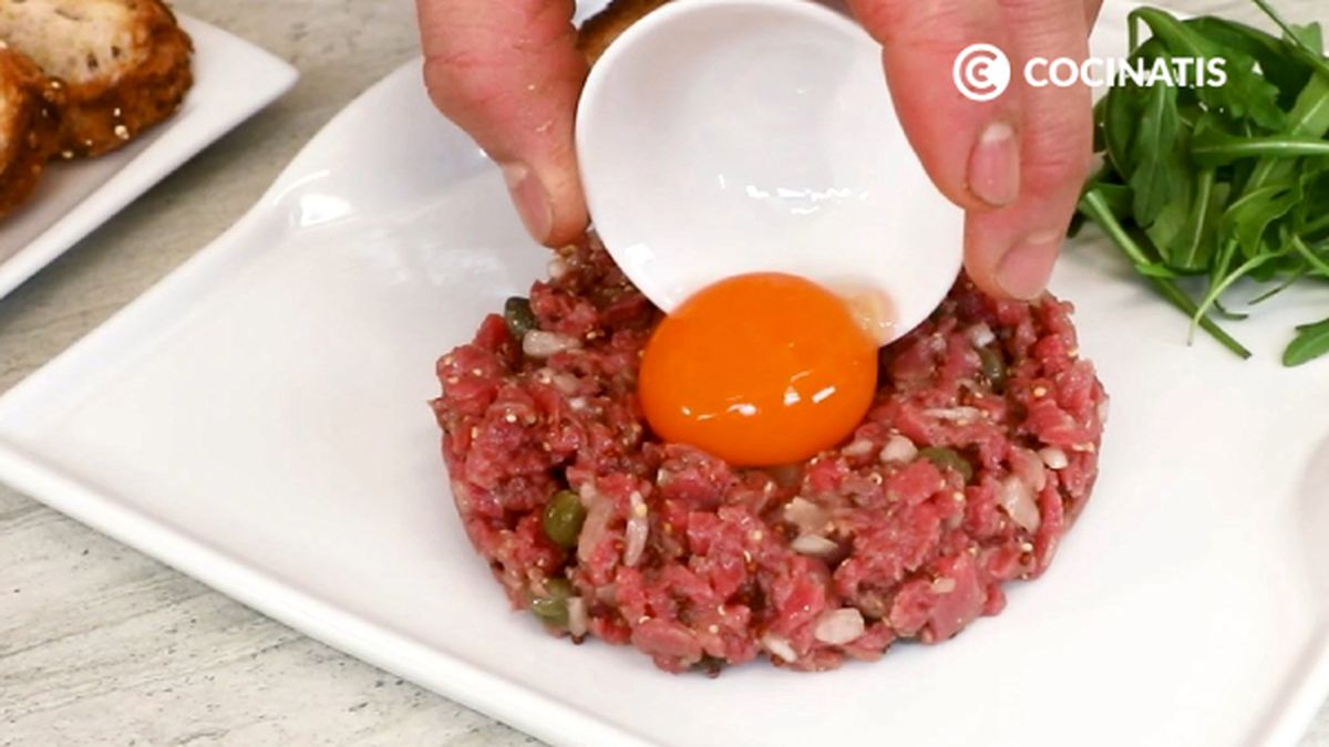 Receta de steak tartar  paso 5