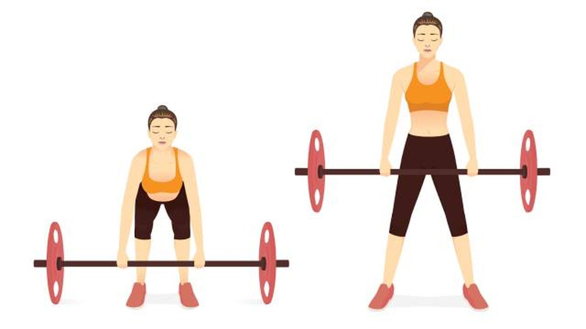 como hacer peso muerto rumano