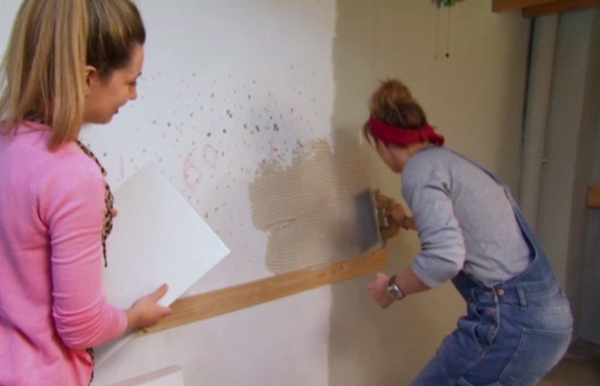 Convertir garaje en cocina con comedor paso 5