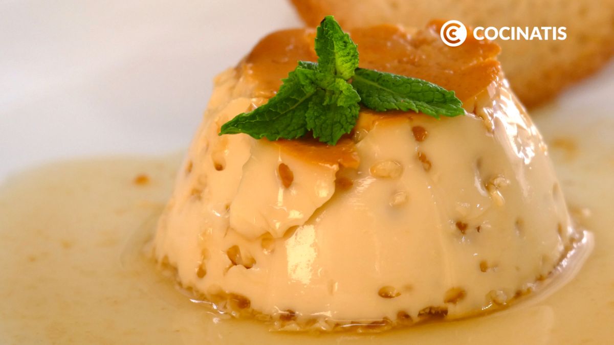 Flan de huevo y leche condensada