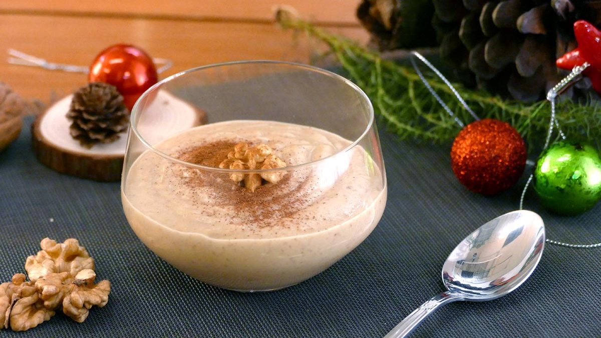 Receta de intxaursalsa o crema de nueces
