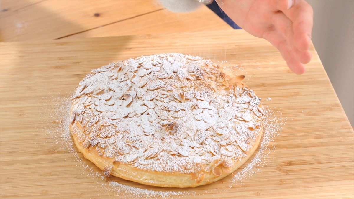 Pantxineta, tarta tradicional vasca   Paso 5