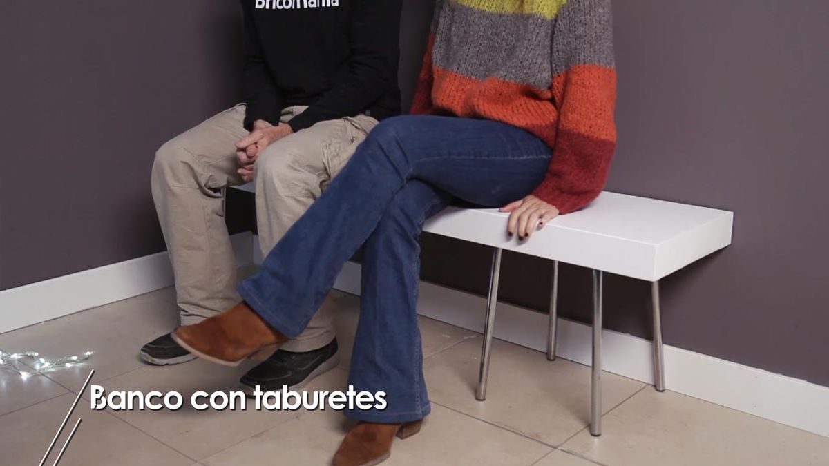 brico 1016 briconsejo 1 hacer banco con taburetes paso 8