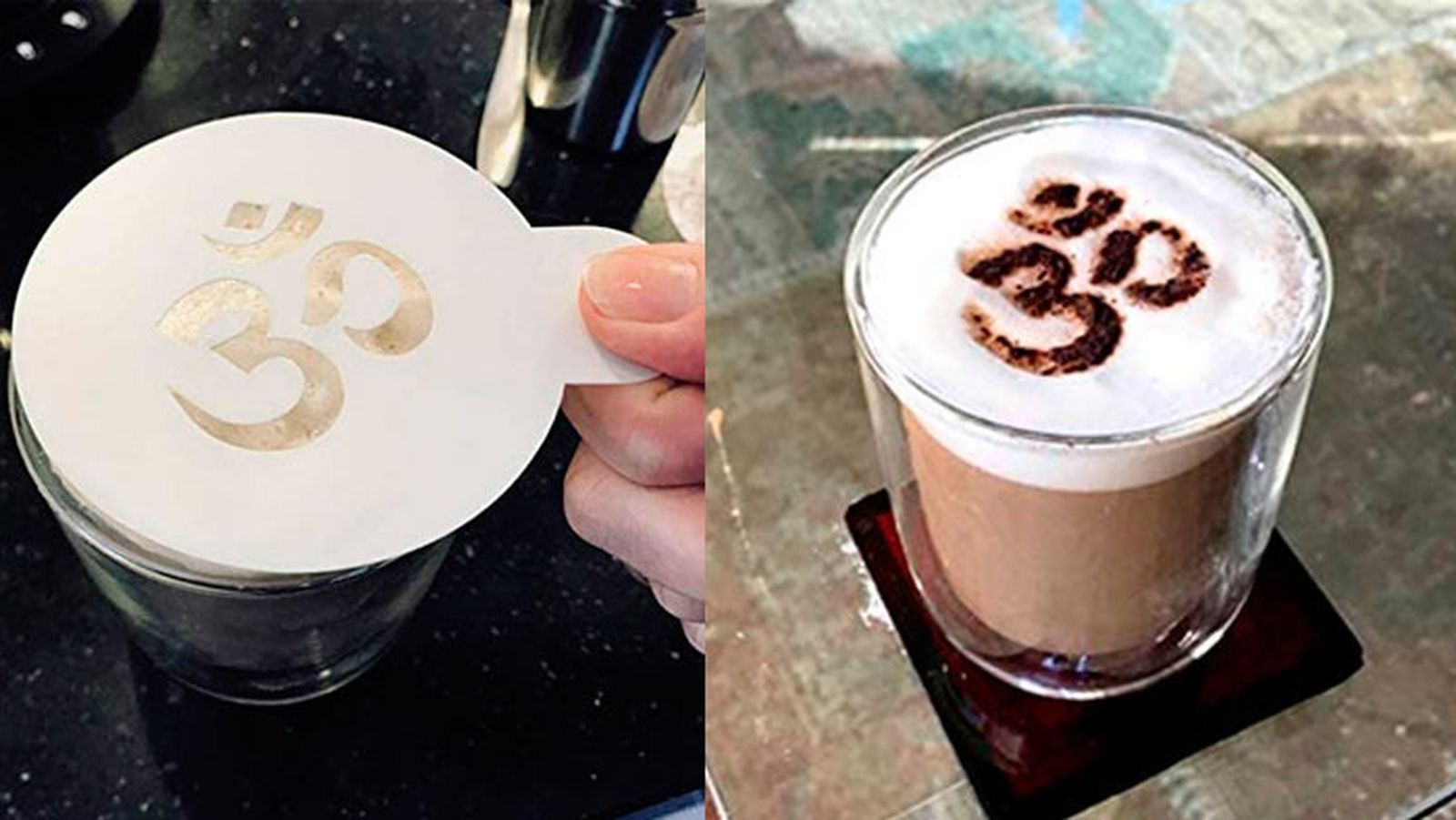 como hacer dibujos en el cafe con plantillas como hacer dibujos en el cafe con plantillas