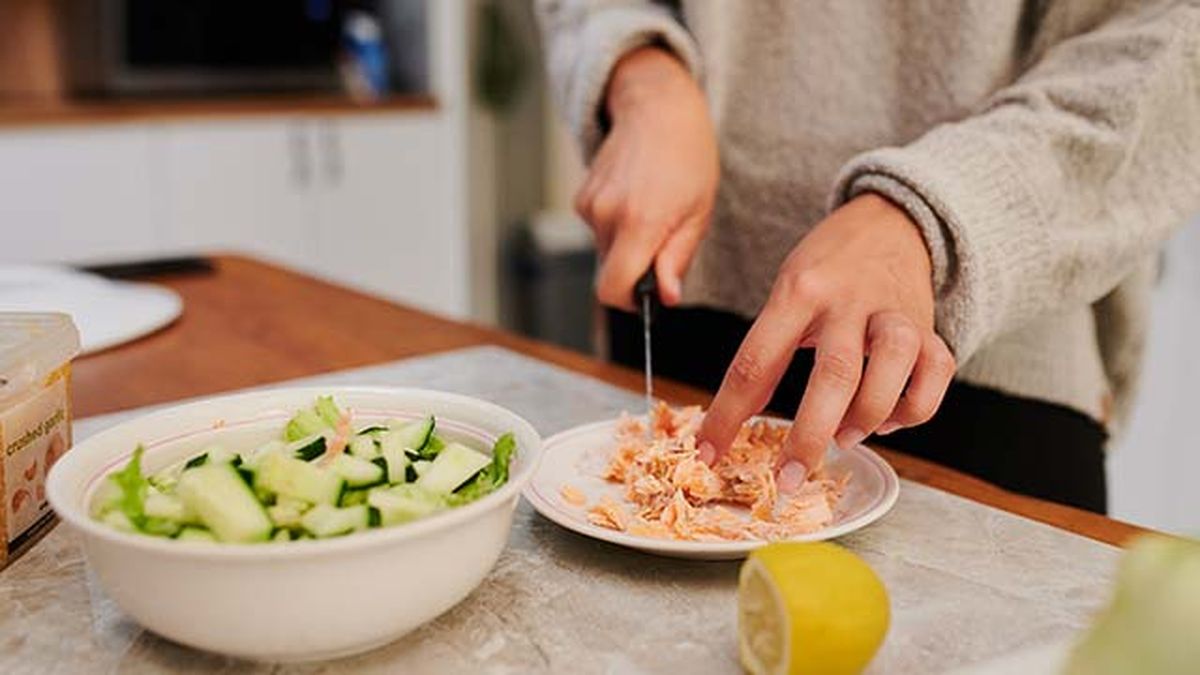 atun vegano preparacion