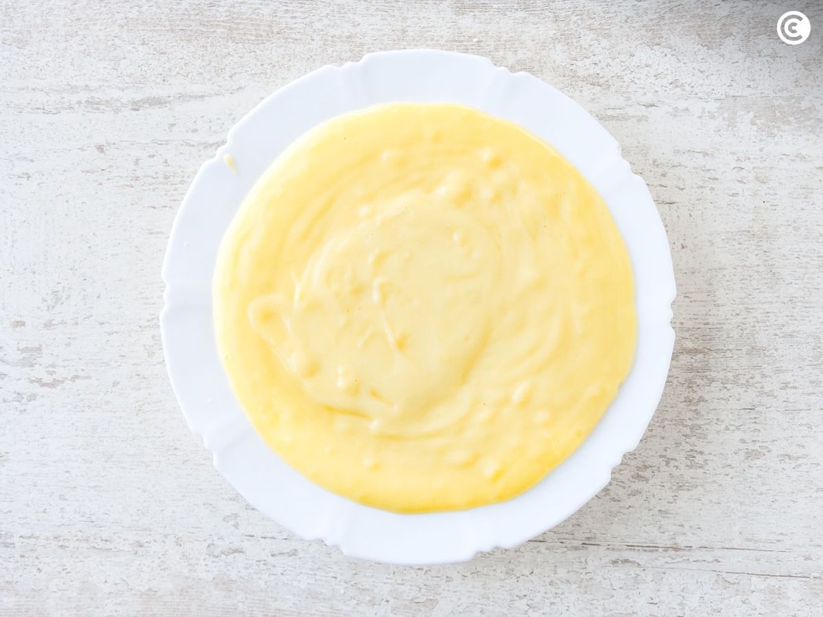 Crema para la torta della nonna