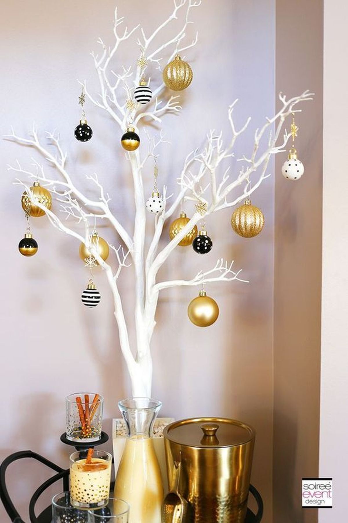 arbol navidad ramas secas idea 4 pinterest