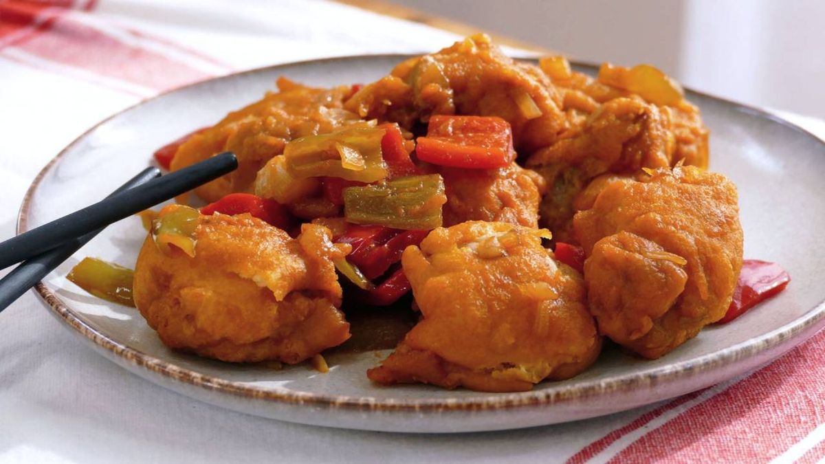 Cerdo agridulce   Principal