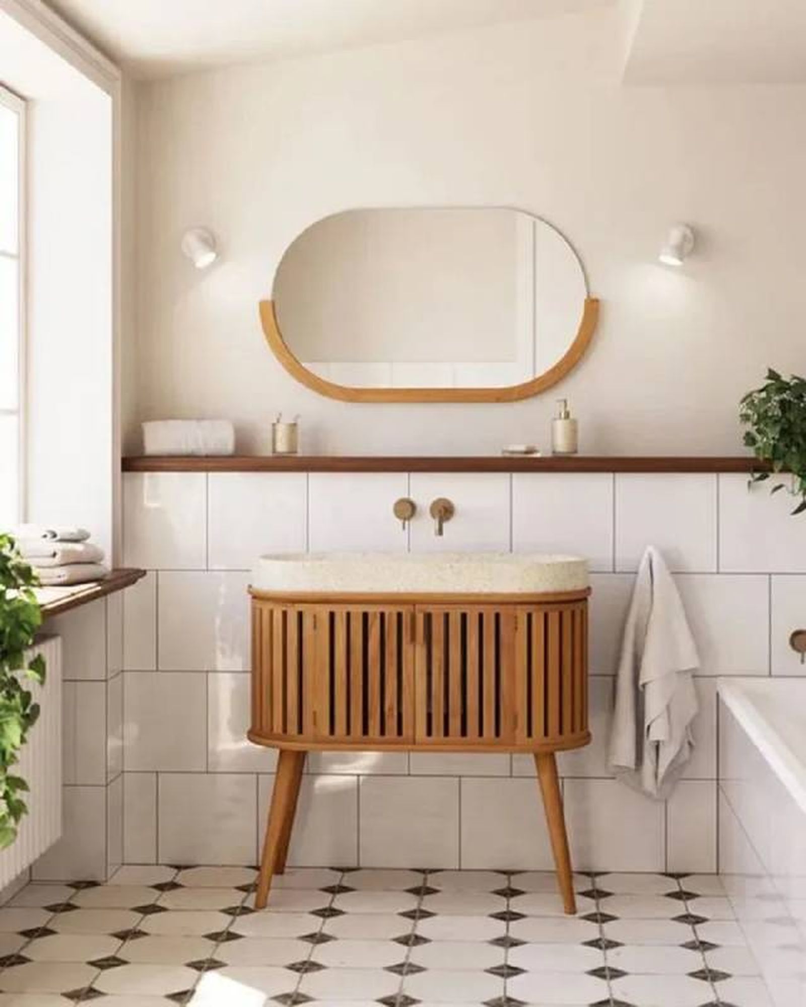 Ideas para elegir el espejo del cuarto de baño y acertar 6