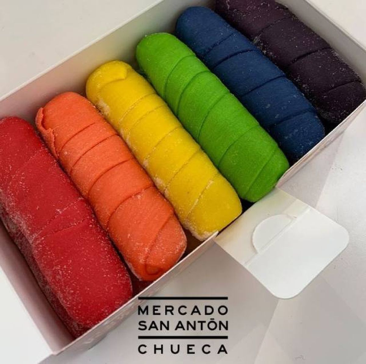 teque arcoiris orgullo lgbt mercado san anton