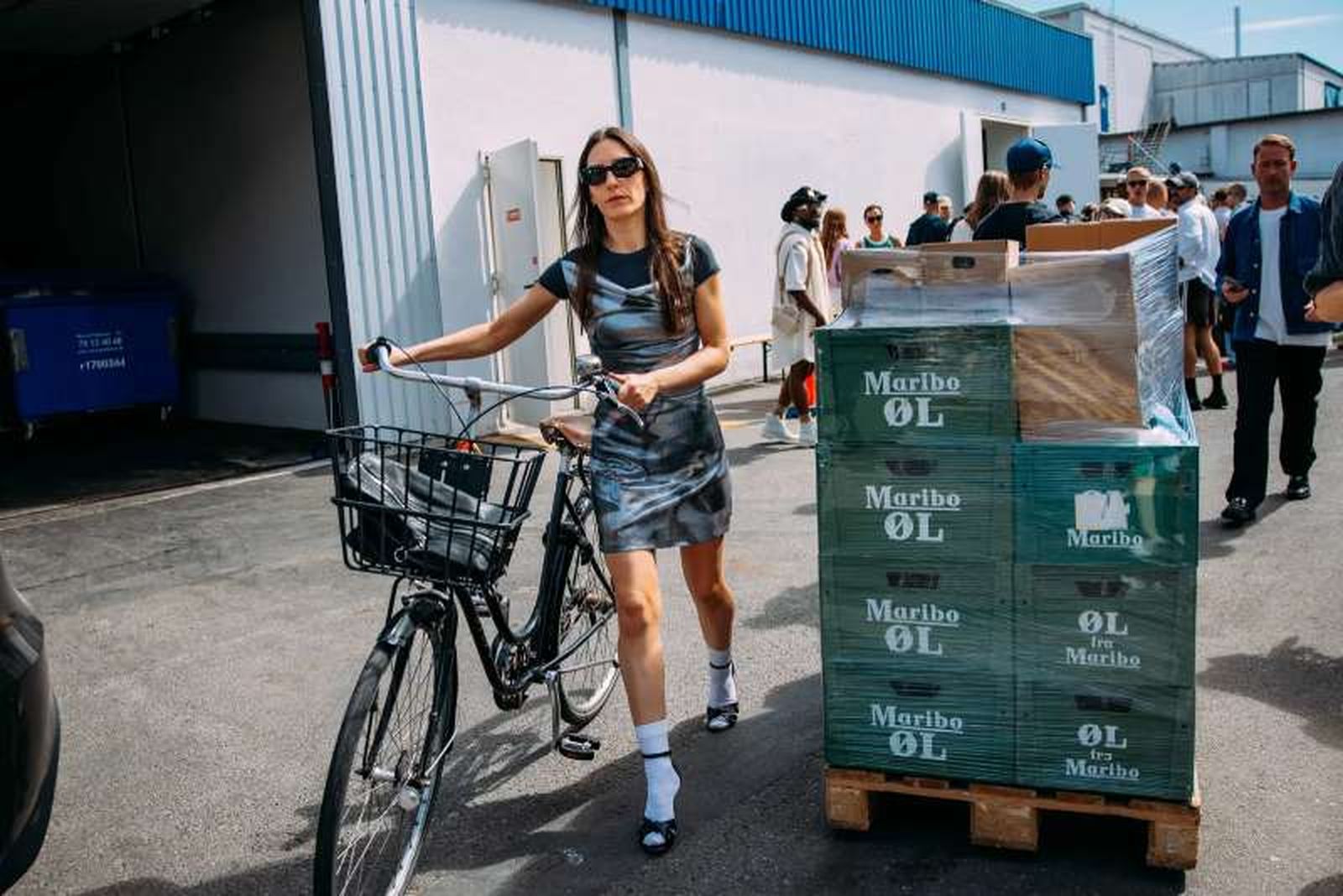 Copenhague Street Style, sandalia con calcetín blanco Copenhague Street Style, sandalia con calcetín blanco