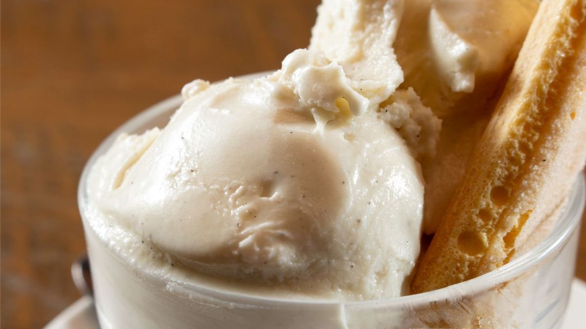 Clotted cream ice cream