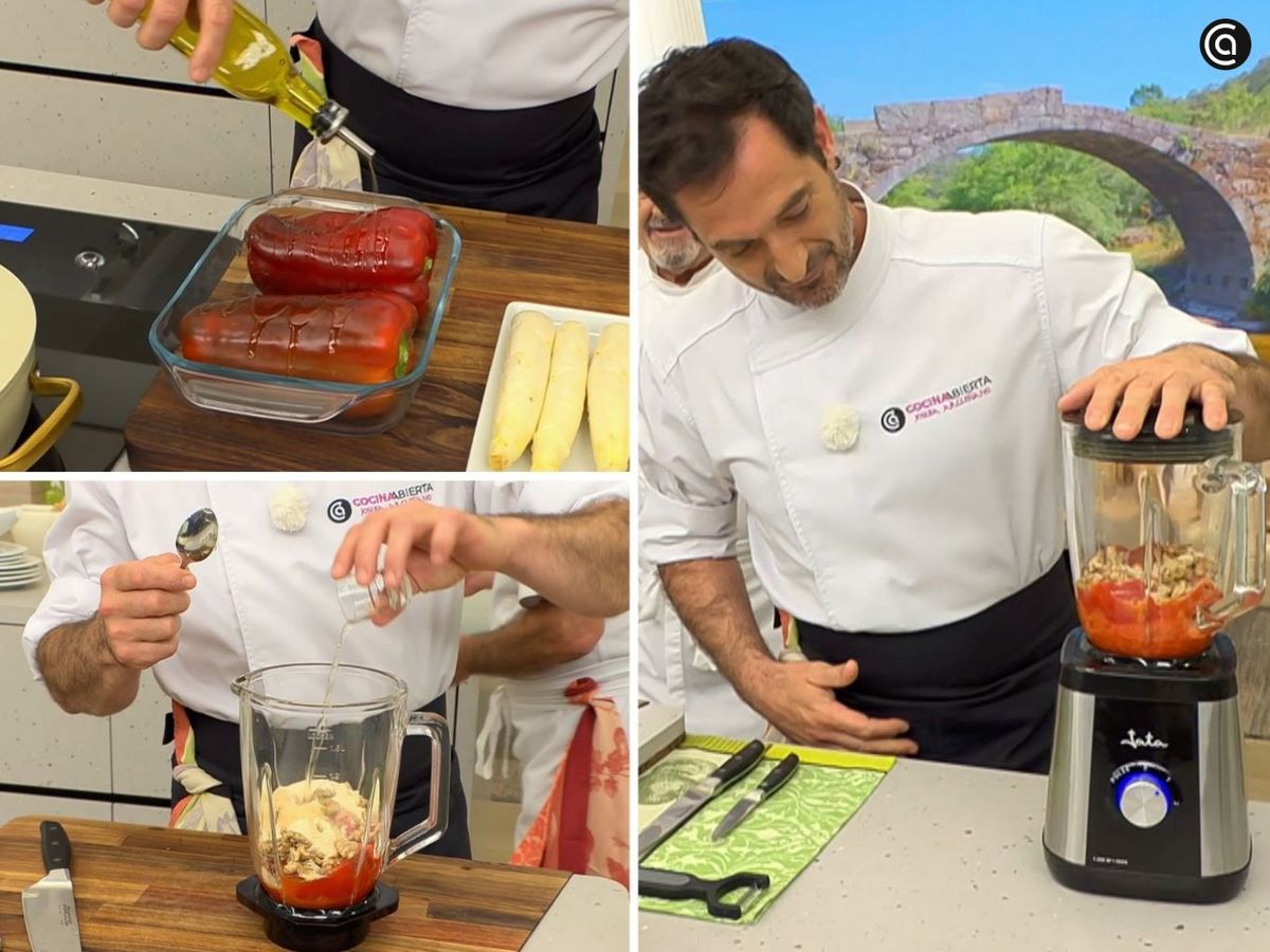 Paso a paso para hacer paté de pimiento