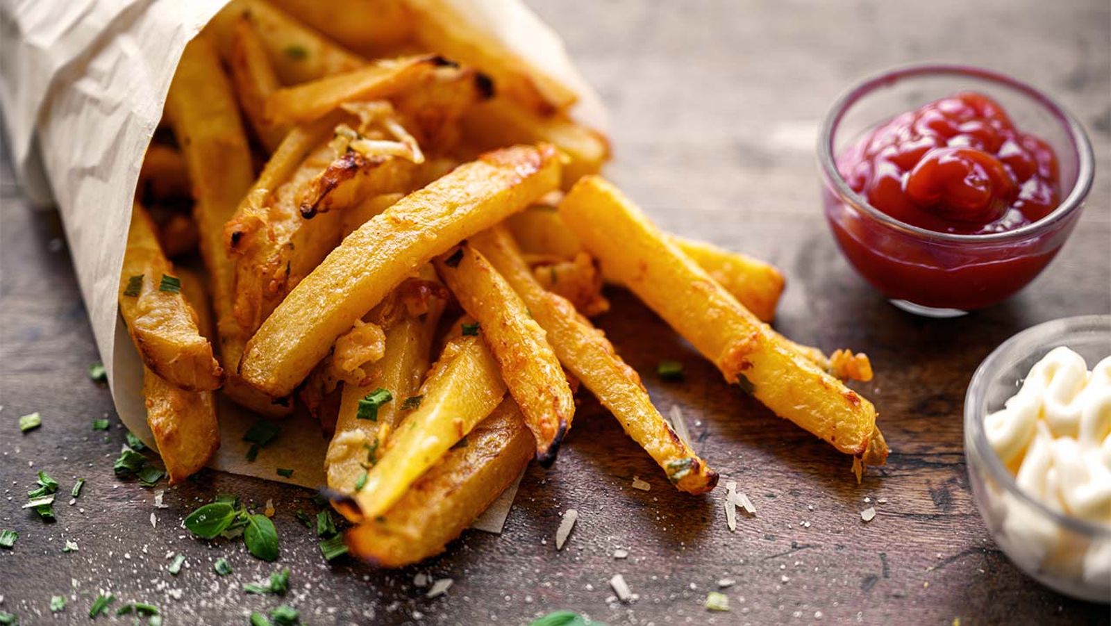 Cómo hacer patatas fritas crujientes