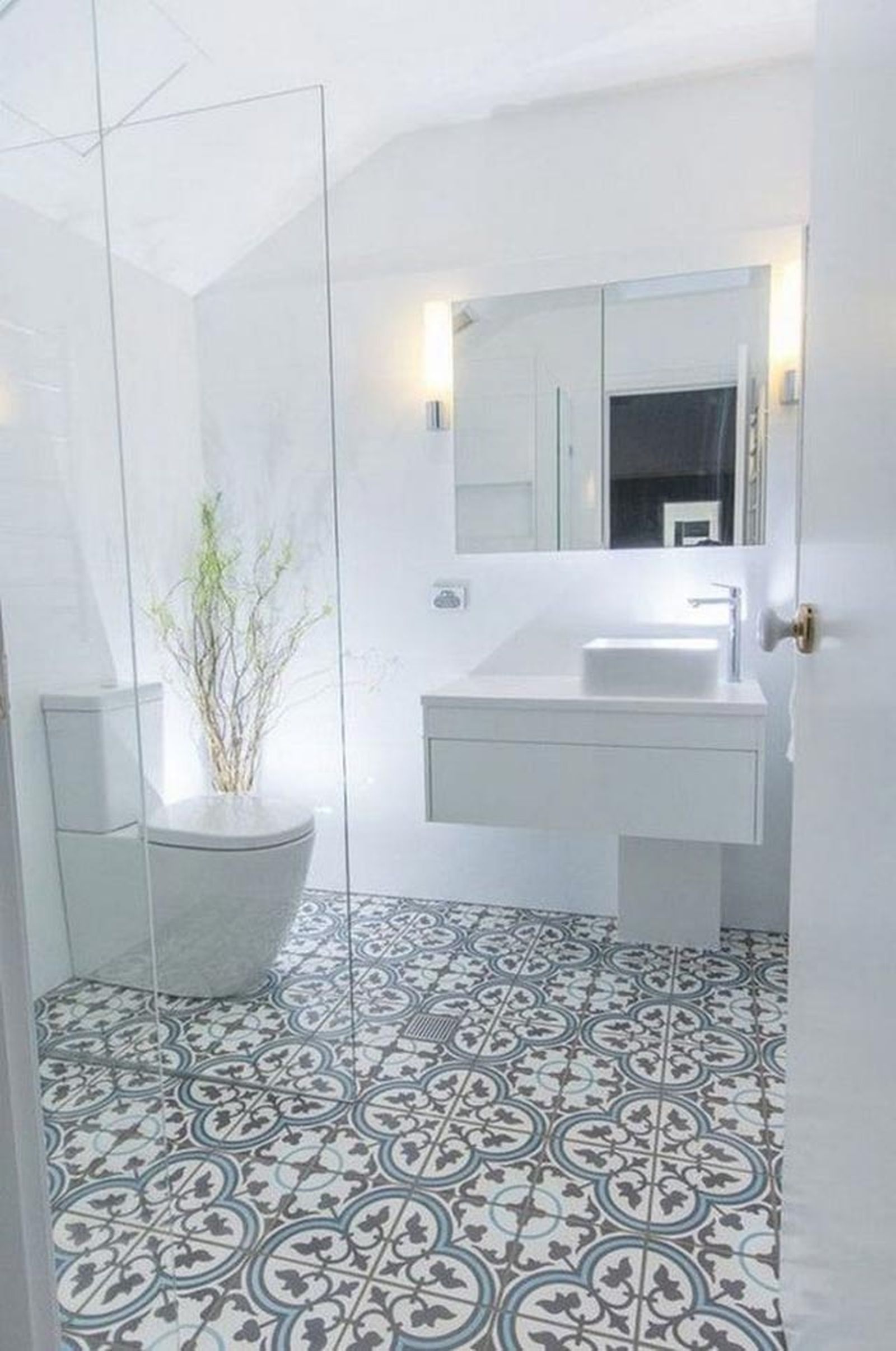 mejores suelos bano baldosa hidraulica mosaicos