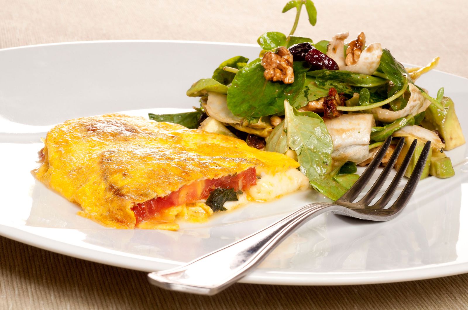 1707 Tortilla caprese y ensalada fresca (891) xl 1707 Tortilla caprese y ensalada fresca (891) xl