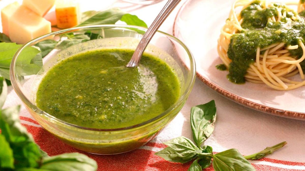 Cómo hacer salsa pesto