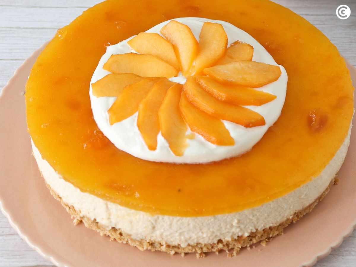Receta de tarta de melocotón