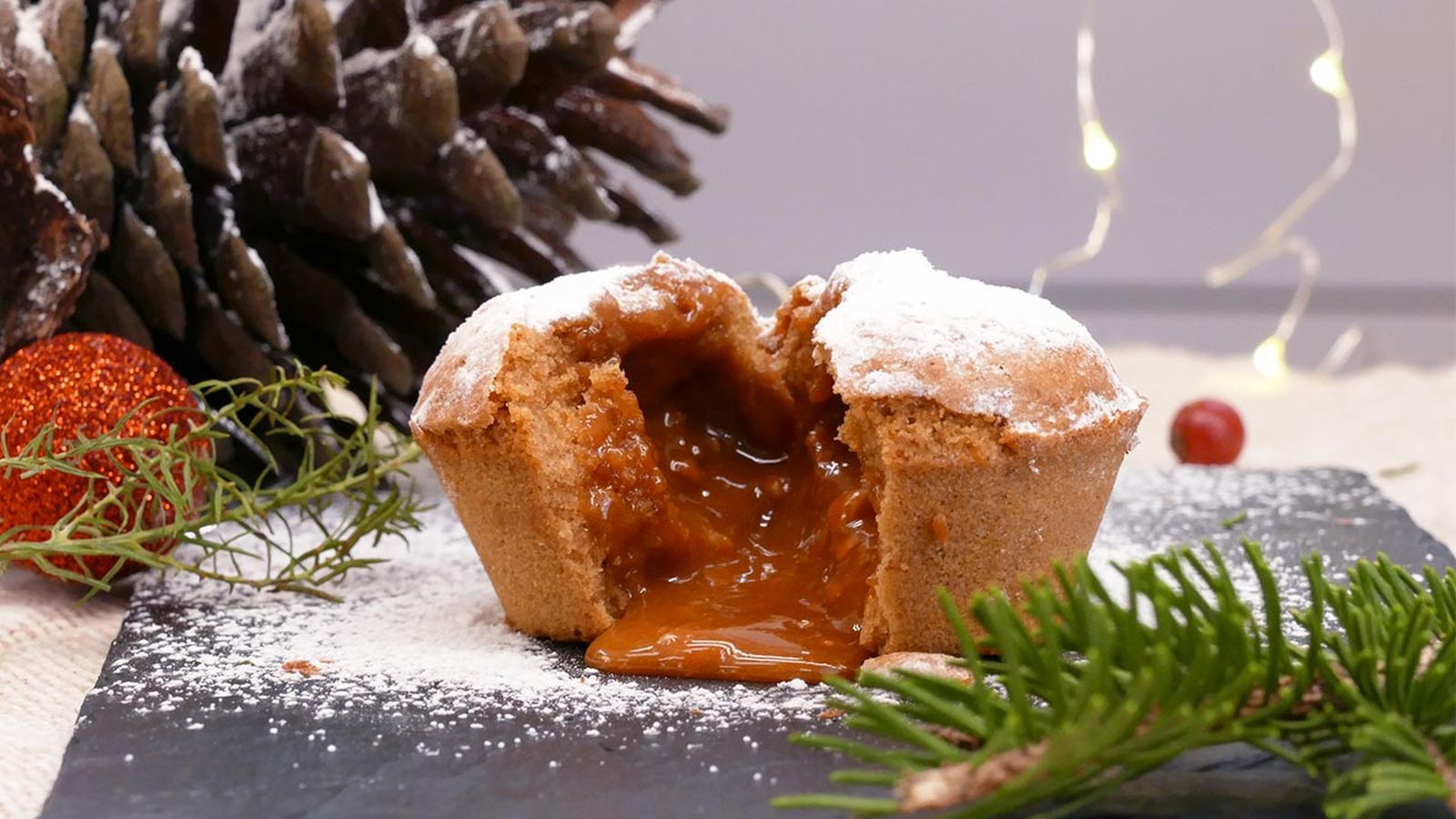 Receta de coulant de turrón para Navidad Receta de coulant de turrón para Navidad