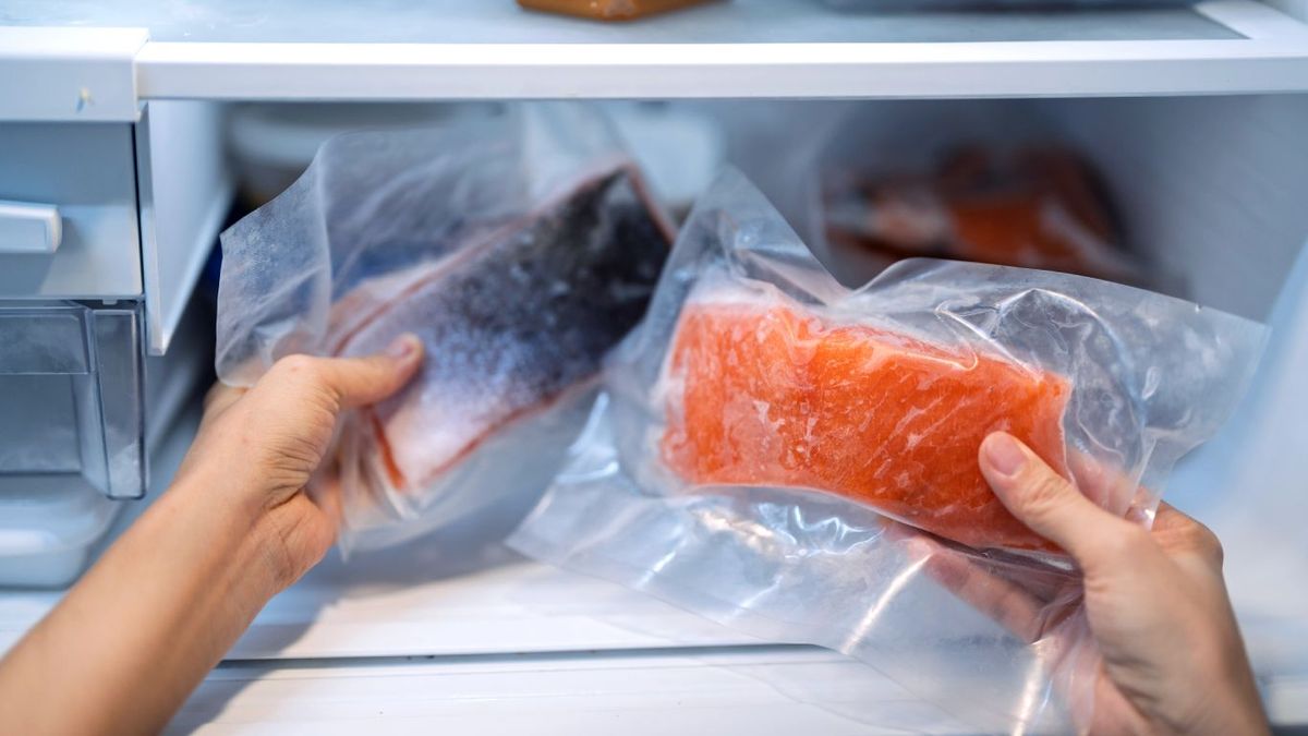 Congelar salmón