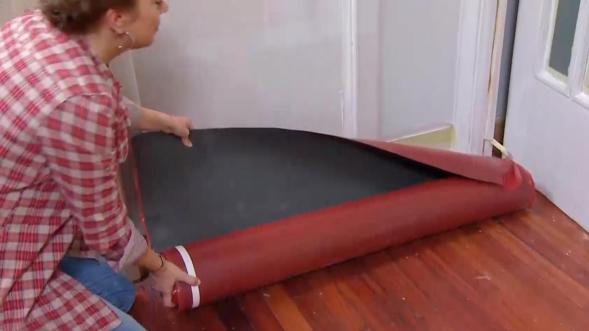 Revestir suelo y pared con lamas roble paso 2