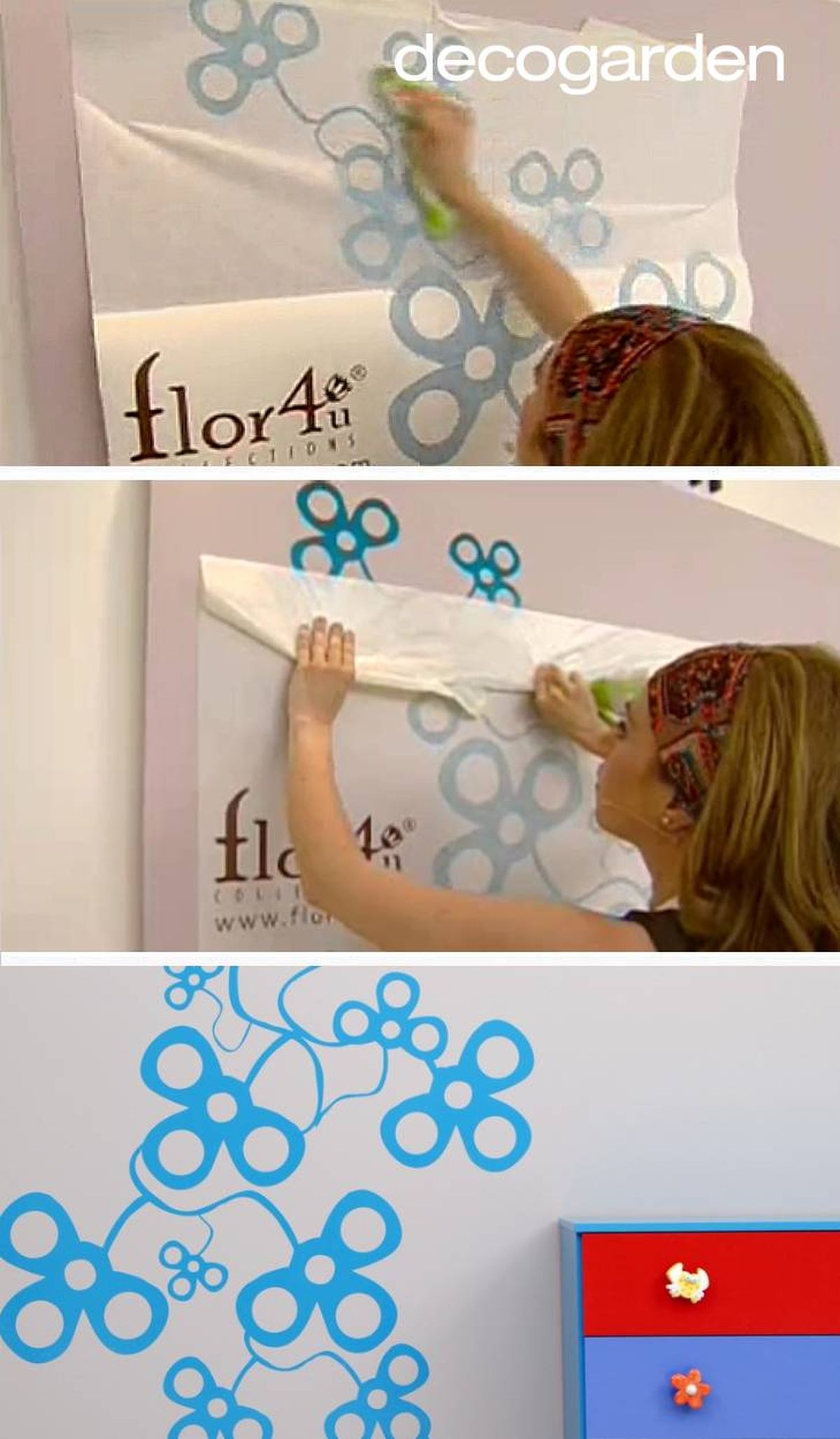 colocar vinilo pared 2