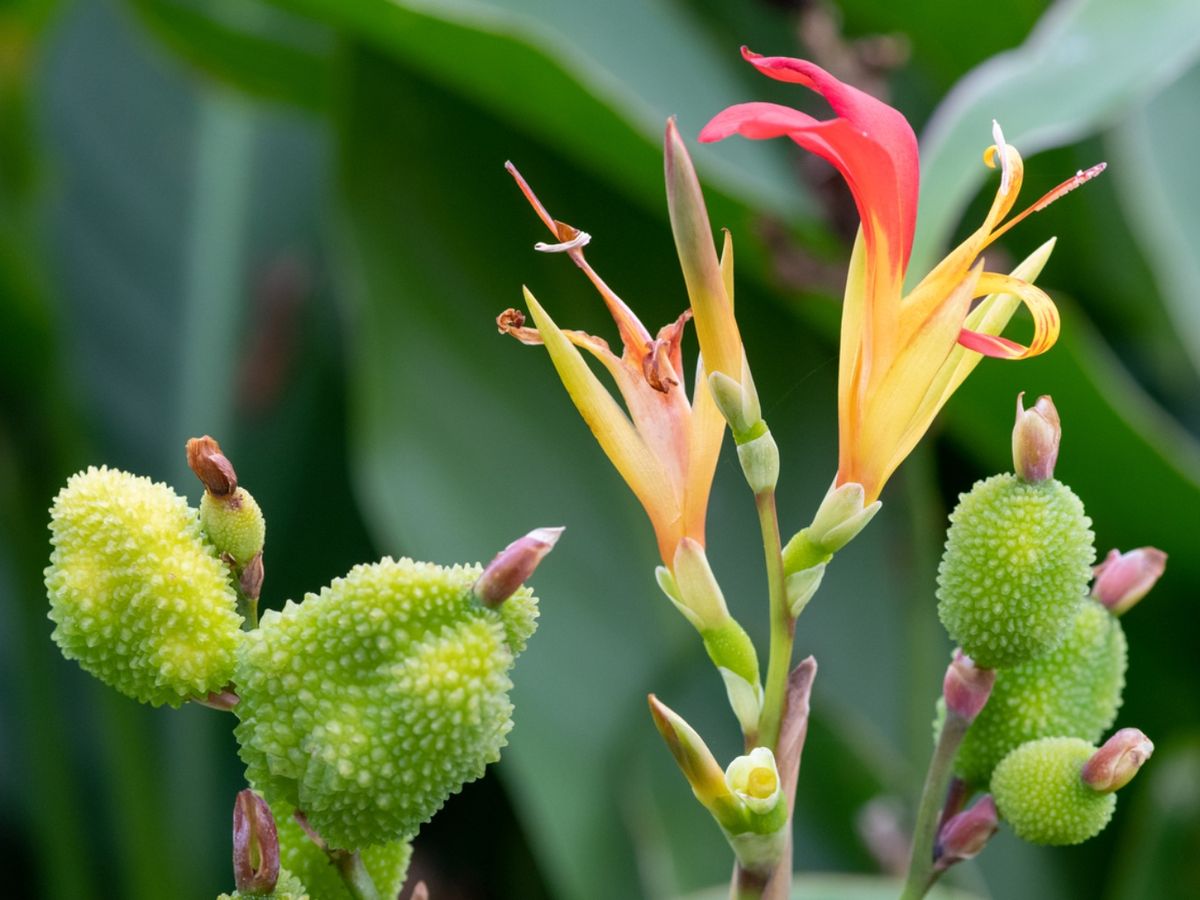 Canna indica.