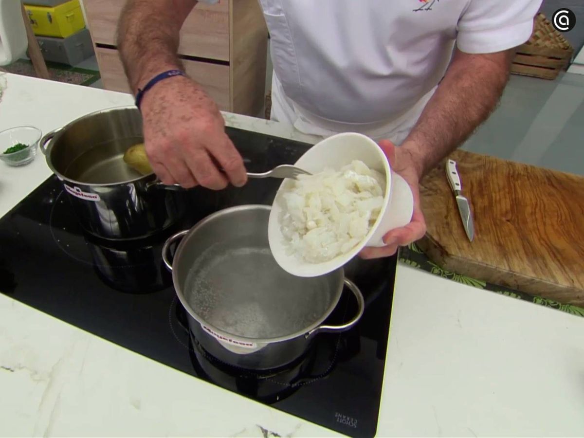 Cuéce el bacalao