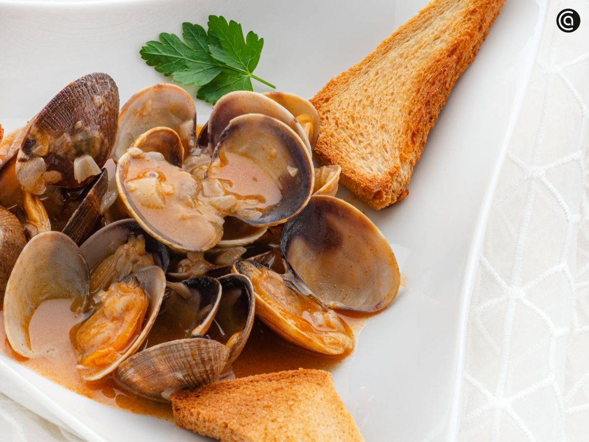 Almejas al pimentón de Karlos Arguiñano