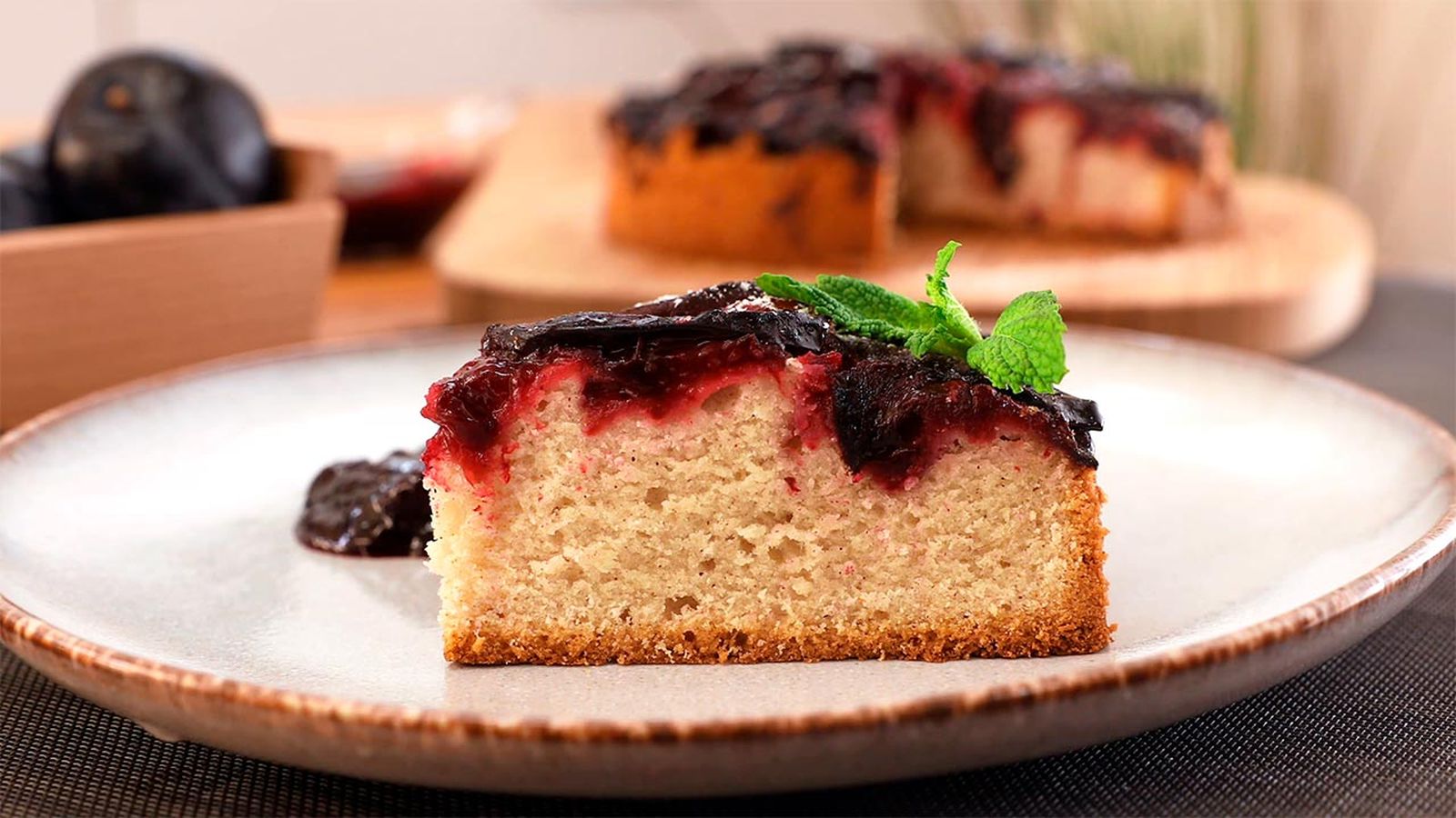Tarta de ciruelas, un postre fácil al horno Tarta de ciruelas, un postre fácil al horno
