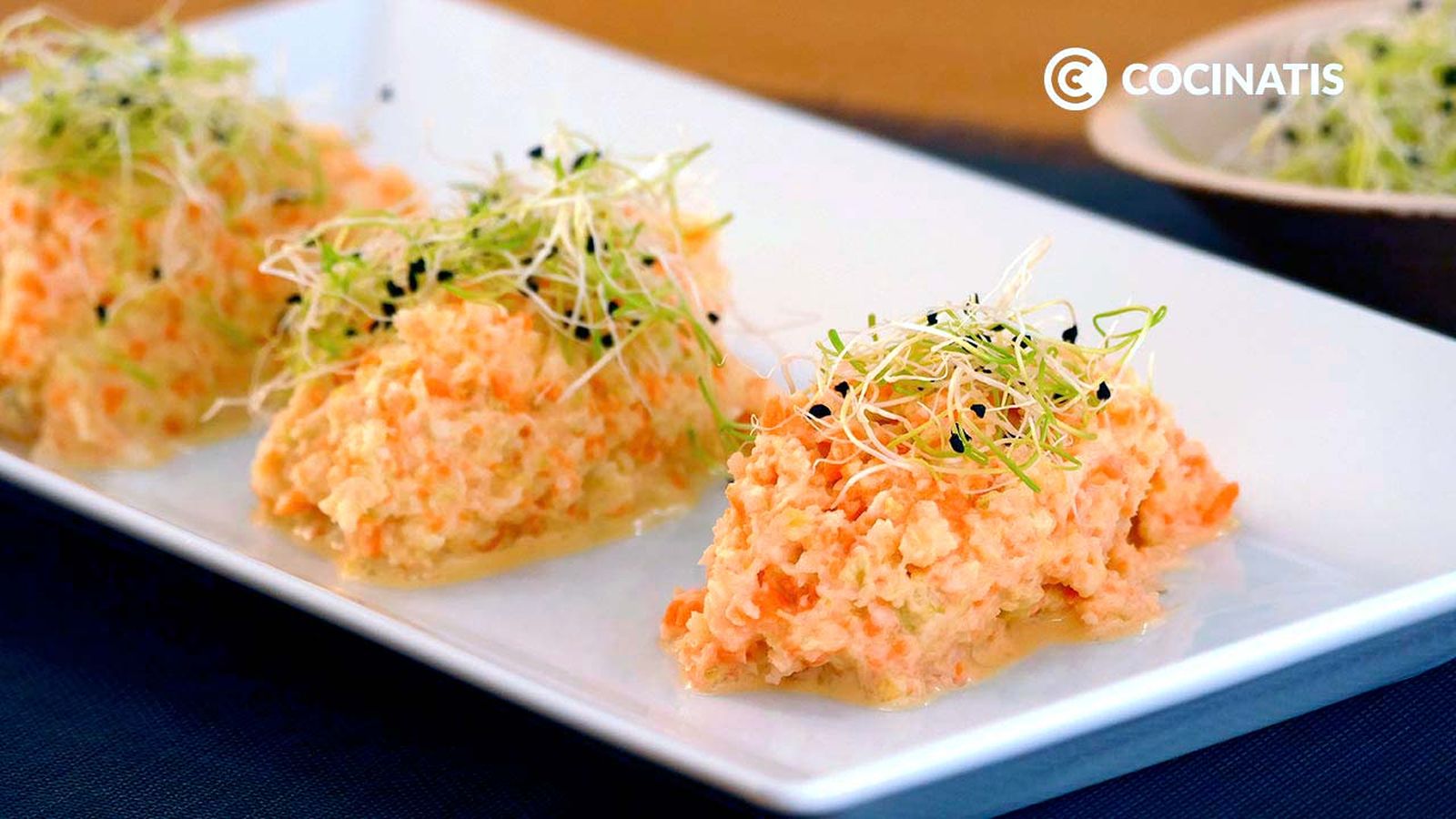 Receta de ensalada de col con zanahoria y manzana