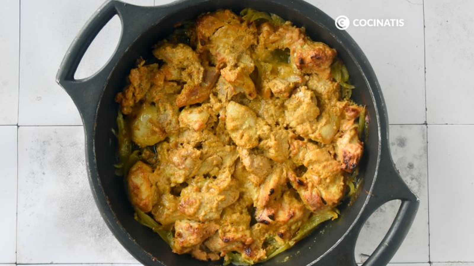 Horneamos el pollo tandoori Horneamos el pollo tandoori
