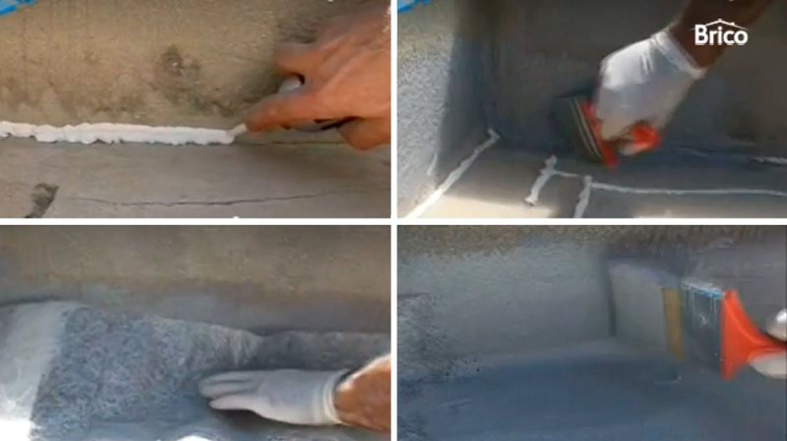 Pasos para arreglar una gotera por una grieta en la terraza Pasos para arreglar una gotera por una grieta en la terraza
