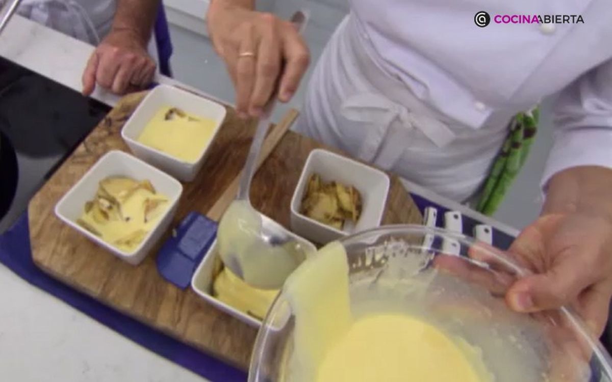 Tortitas de manzana - paso 3