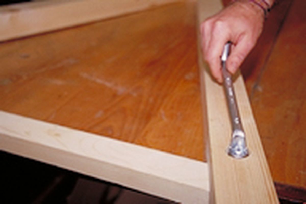 Cómo hacer un columpio paso 7