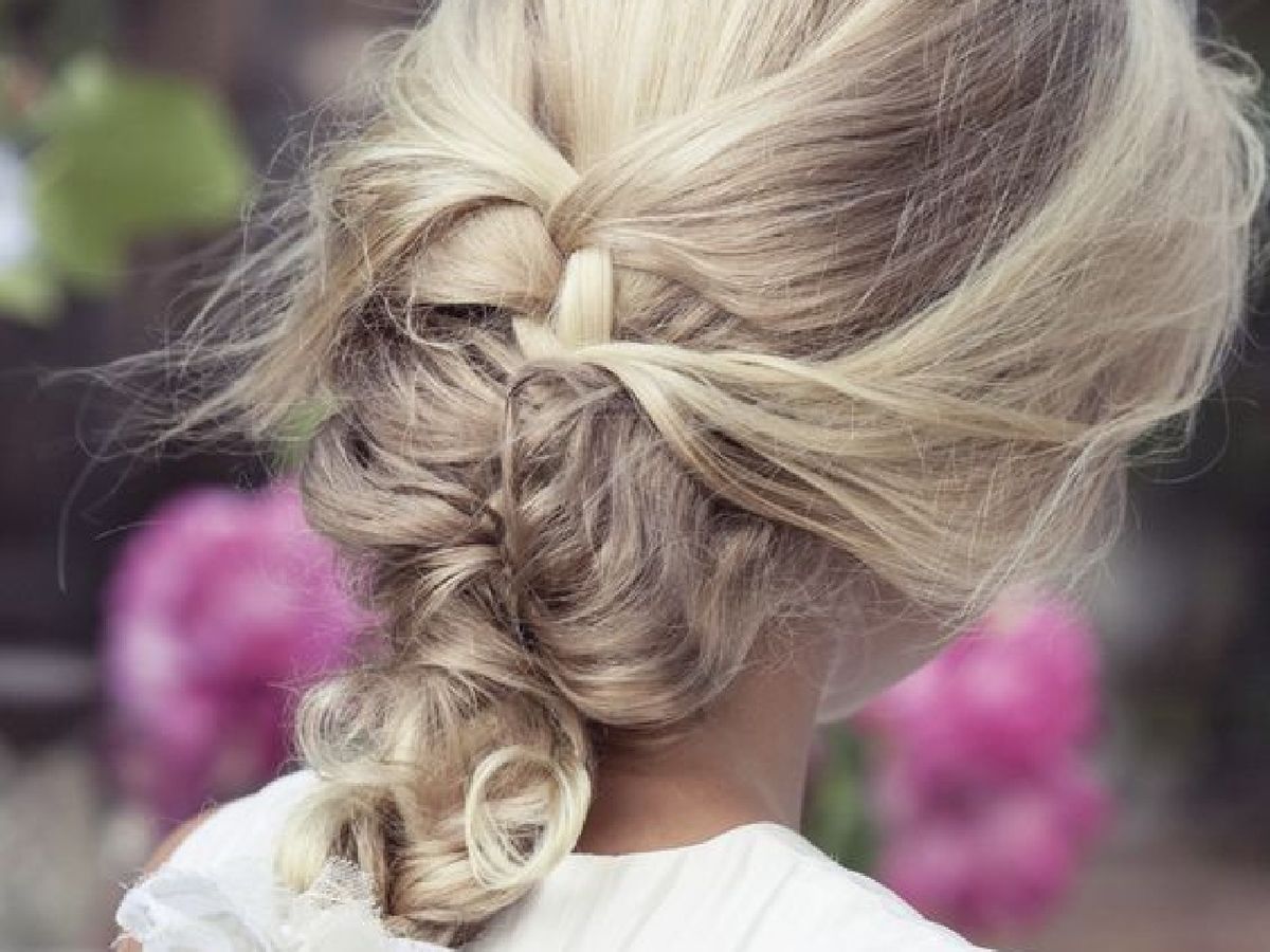 Recogido de comunión para niña