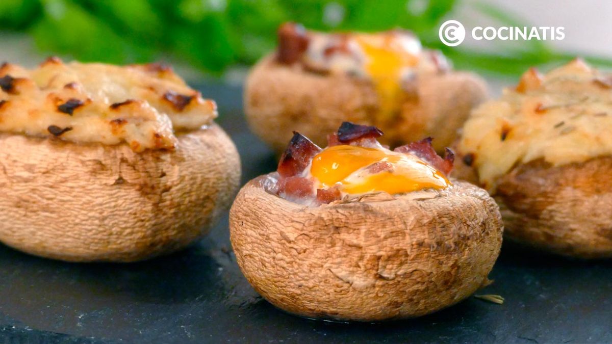 Receta de champiÃ±ones rellenos