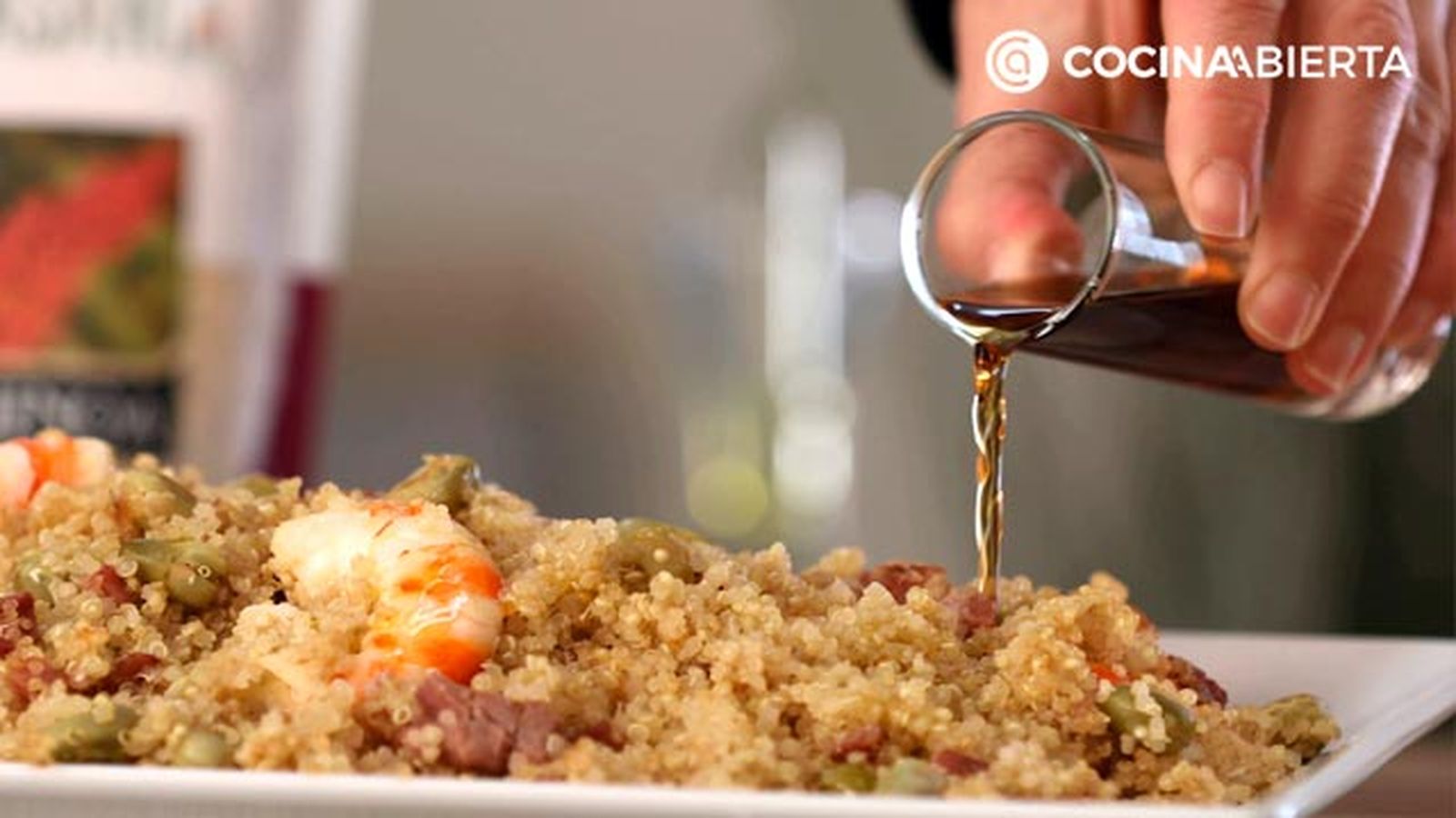 CTIS0871 receta ensalada de quinoa y gambas paso 6 ca