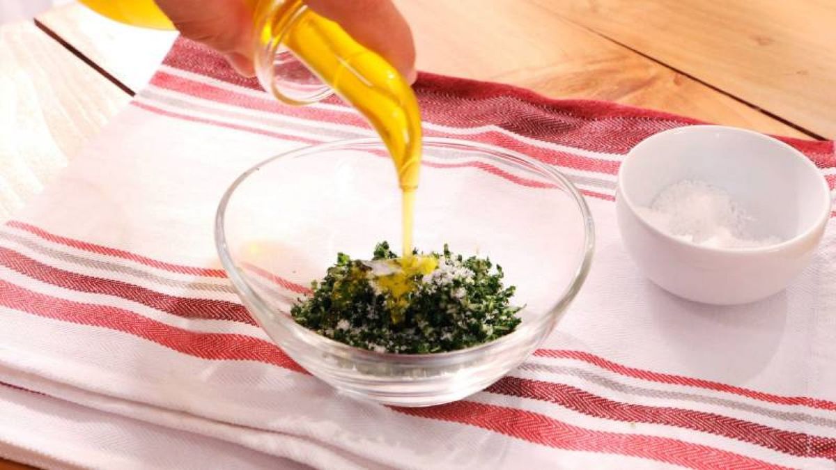 Setas a la plancha   Paso 1