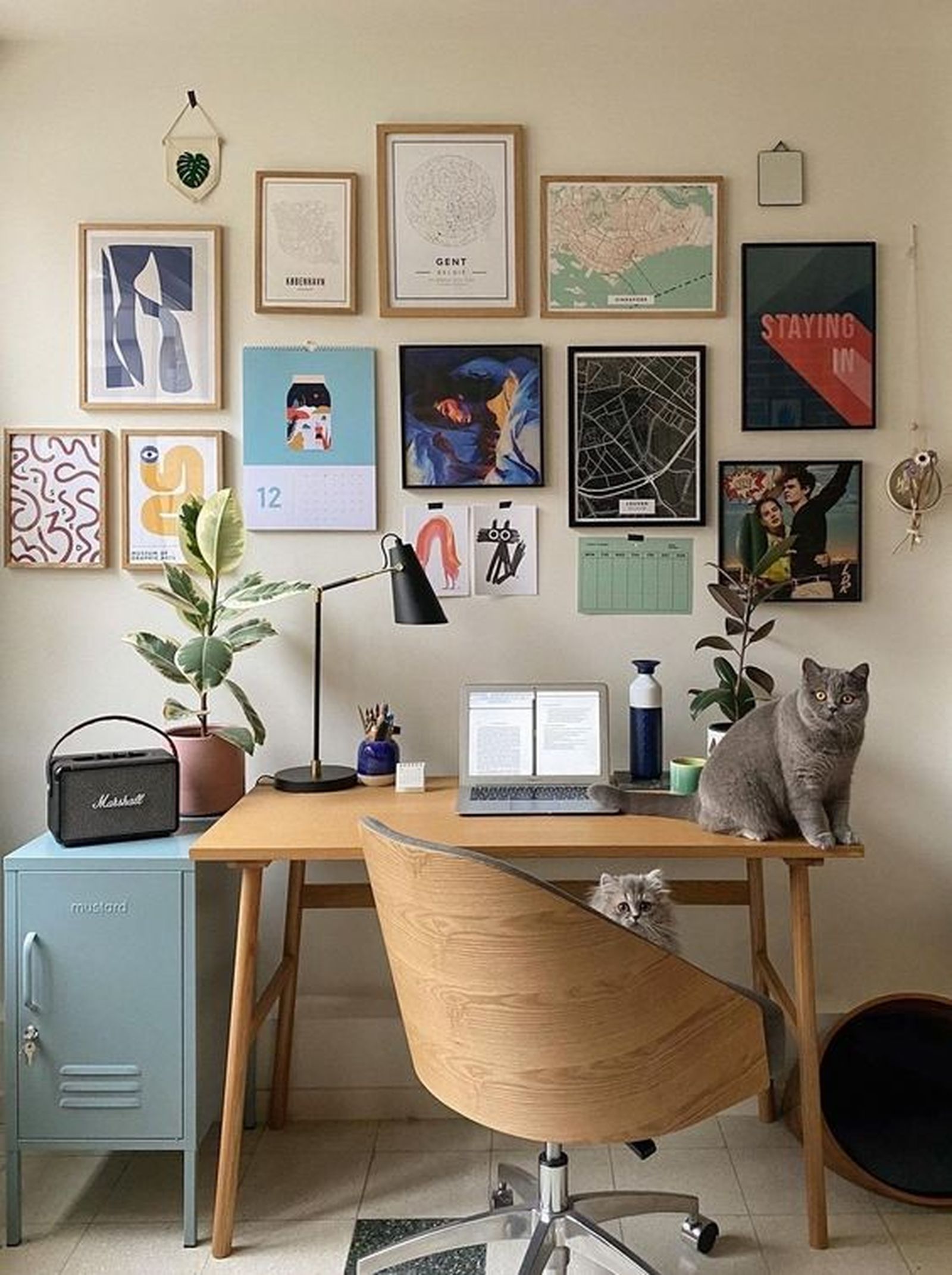 ideas decorar cuarto laminas