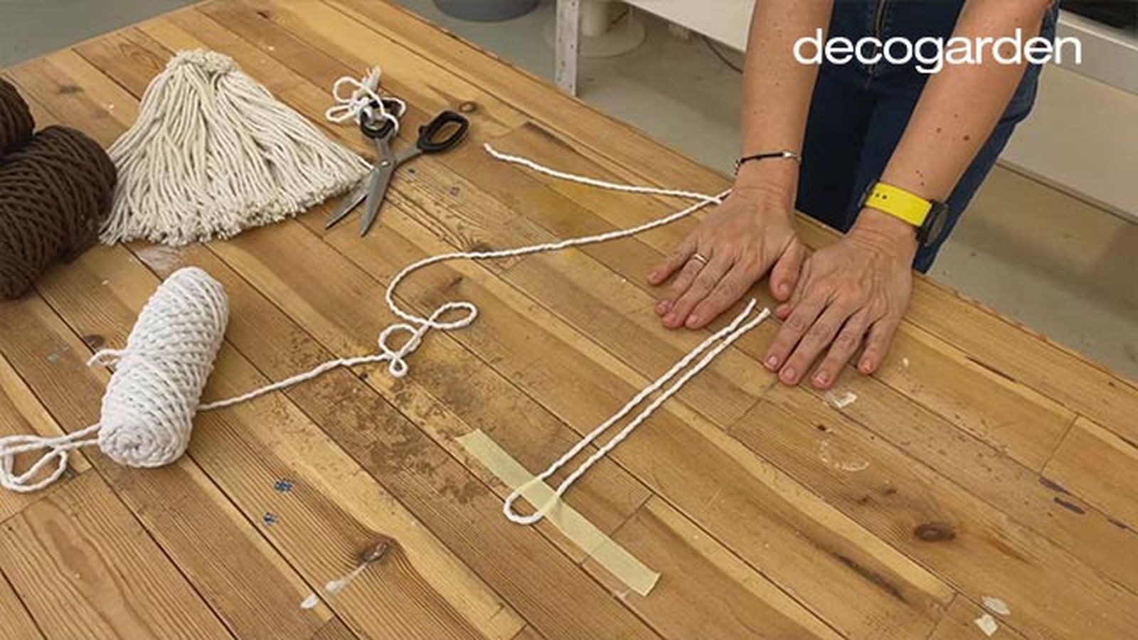 como hacer hojas de macrame paso 2 como hacer hojas de macrame paso 2