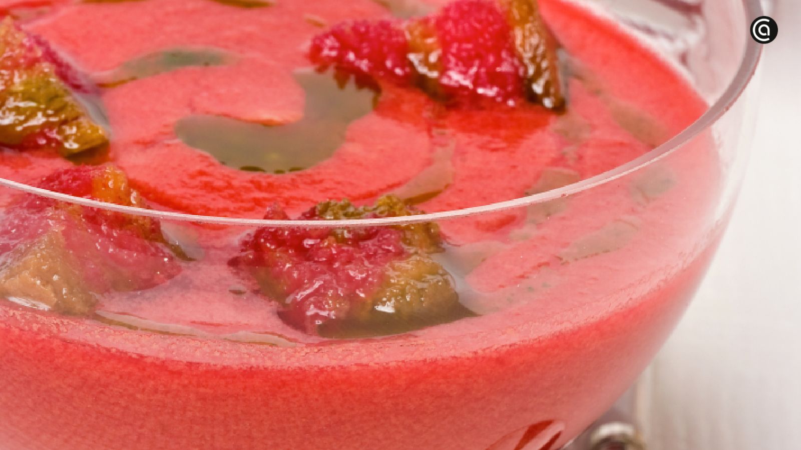 Gazpacho de remolacha, una receta de Bruno Oteiza