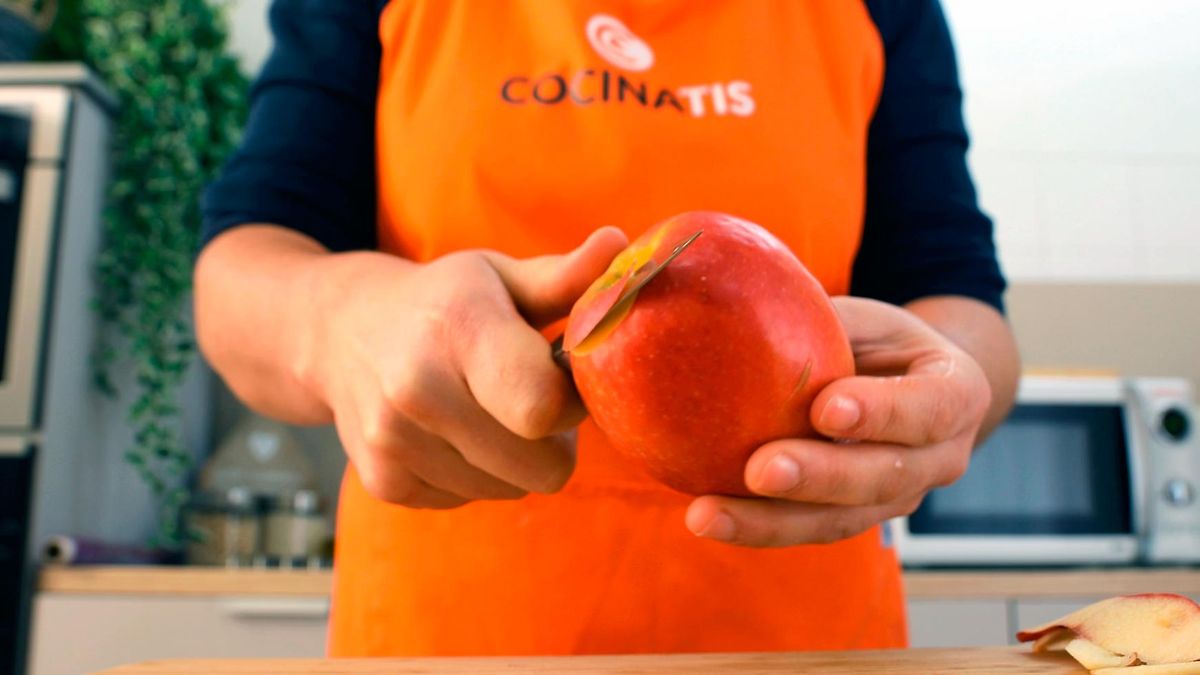 Receta de strudel de manzana   Paso 1