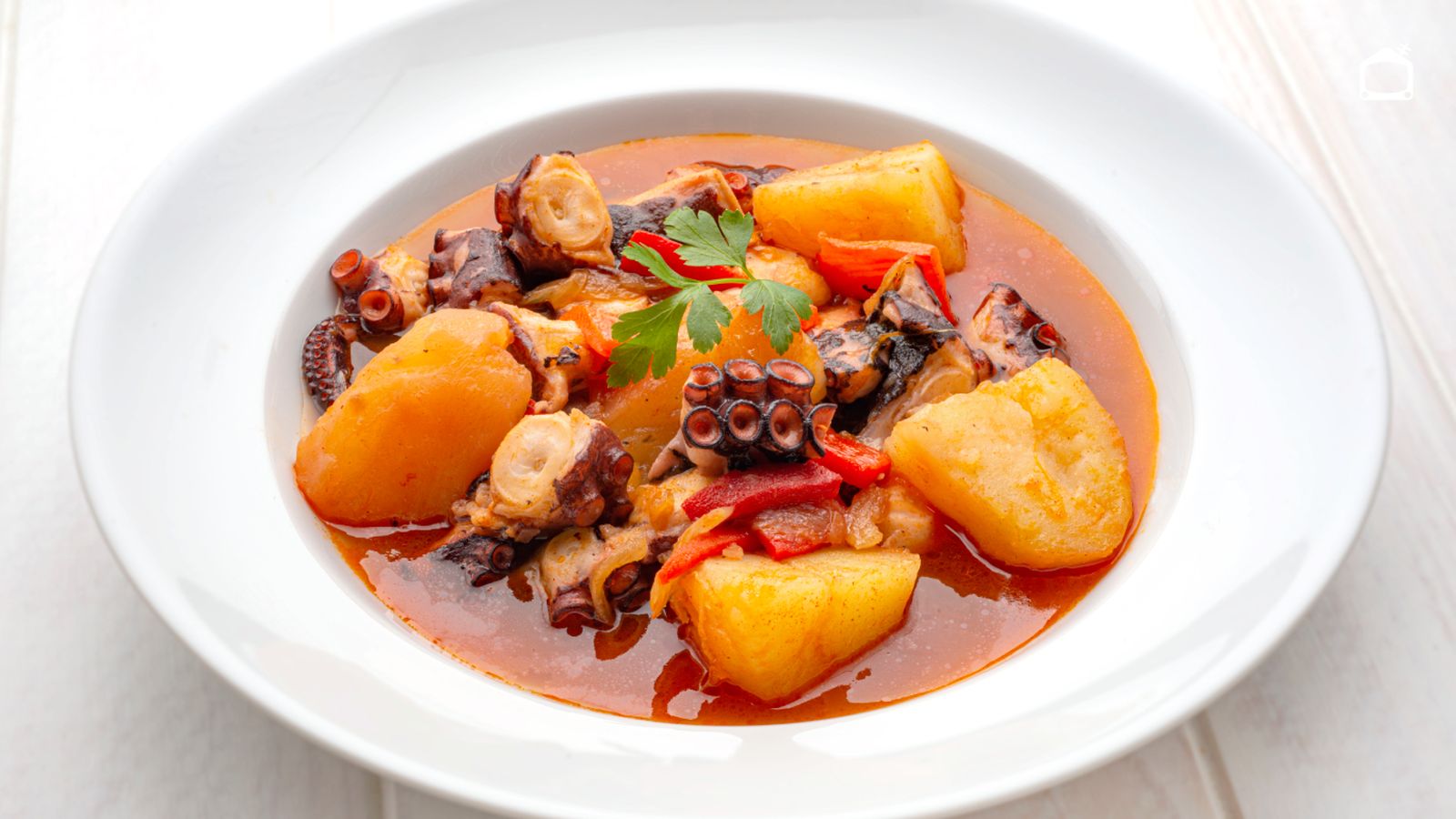 Pulpo a la mugardesa: un guiso marinero con patatas