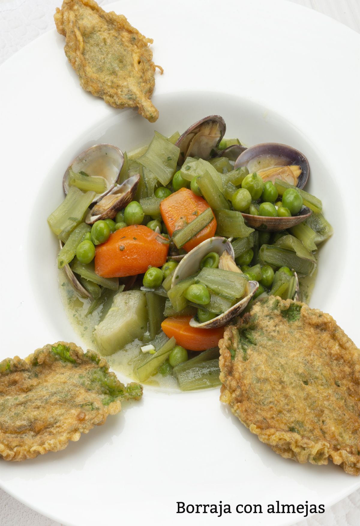 borrajas almejas vertical