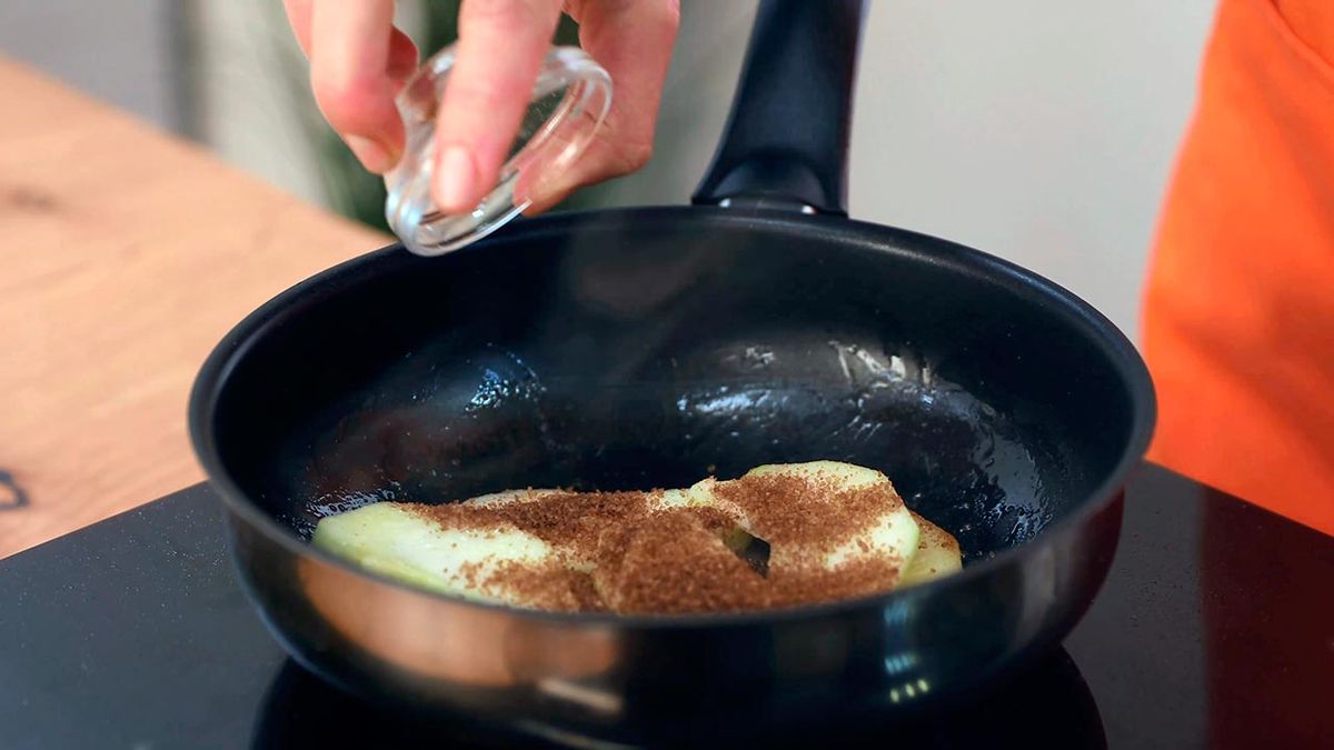 Foie mi cuit de pato caramelizado con manzana  paso 3