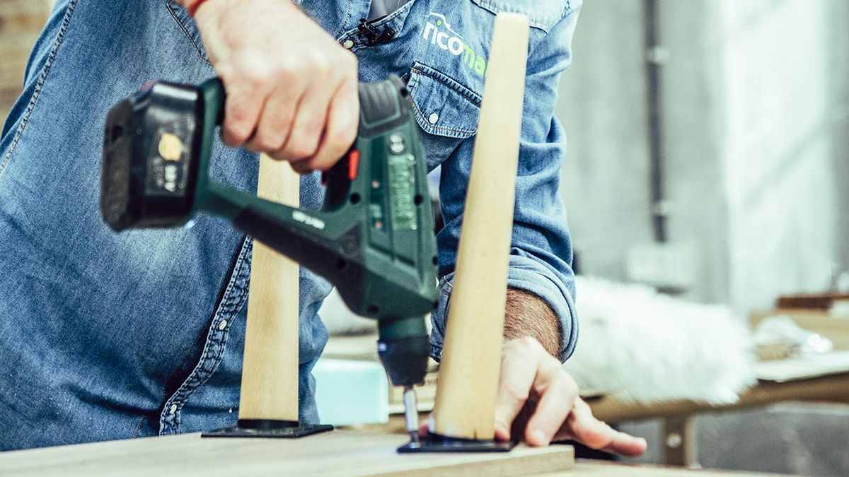 Como hacer un banco de estilo nordico paso 3