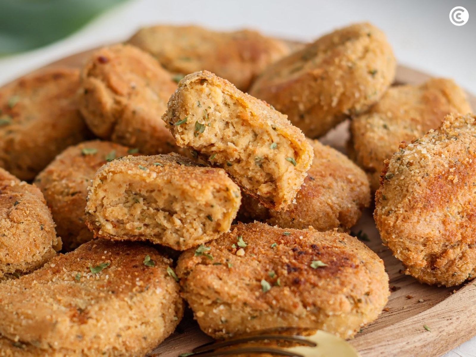 Nuggets veganos caseros Nuggets veganos caseros