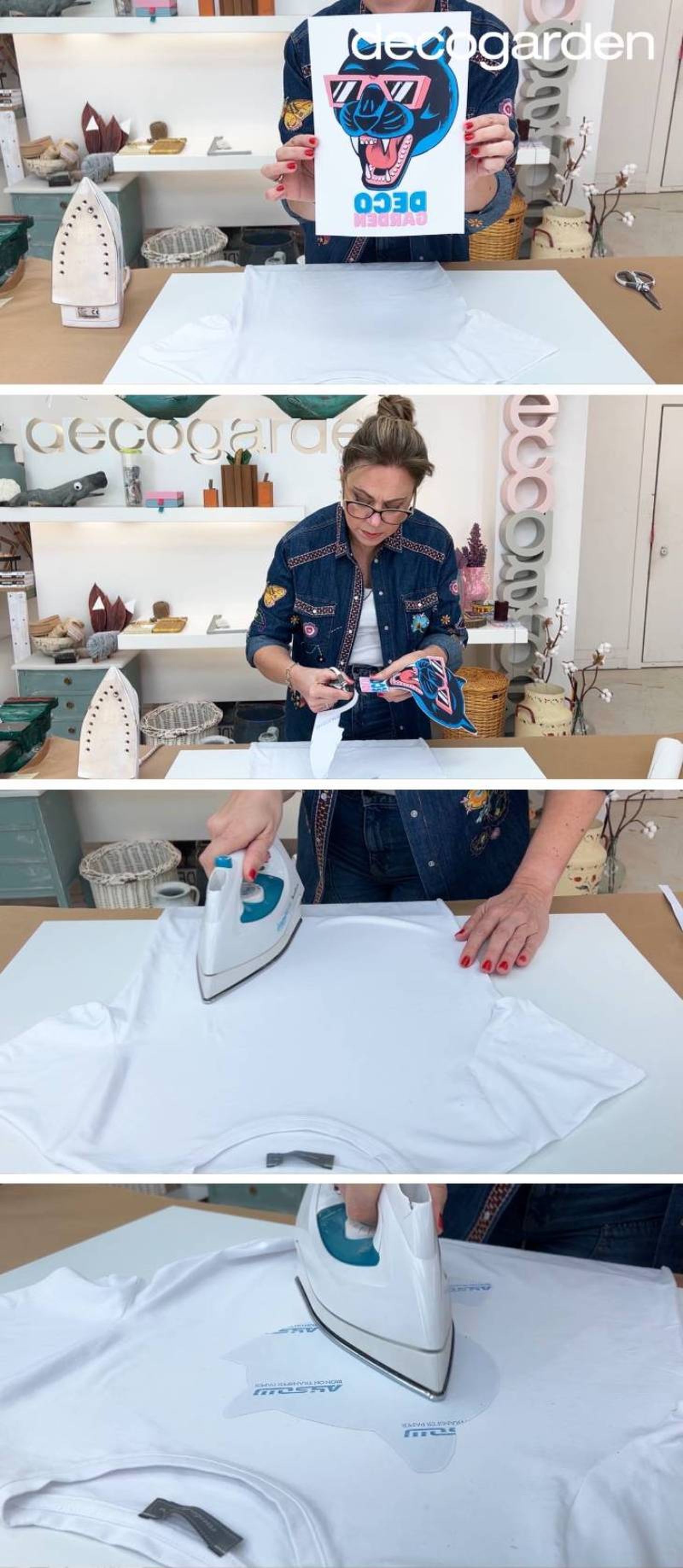 Cómo poner una foto o dibujo en una camiseta (pasos 1-4) Cómo poner una foto o dibujo en una camiseta (pasos 1-4)
