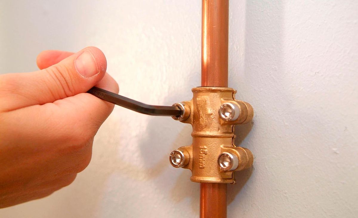 Cómo arreglar un tubo de cobre paso 5